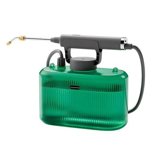 Battery Powered Garden Sprayer 1.32 Gallon  5L Electric Sprayer with USB Rechargeable Handle Portable Garden Sprayer with Telescopic Wand  2 Mist Spray Lance  Adjustable Shoulder Strap NO5122
