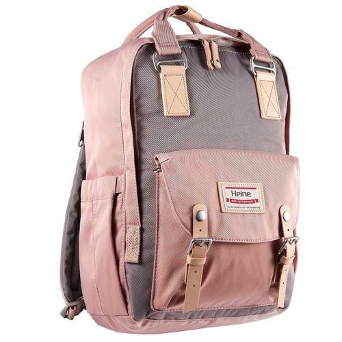 Heine Travel Backpack Baby Stuff Bag Fashion Mom Dad Pink