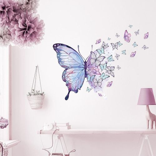 Butterfly Wall Sticker DIY Removable Self Adhesive Wall
