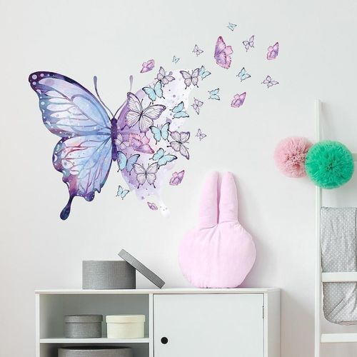 Butterfly Wall Sticker DIY Removable Self Adhesive Wall