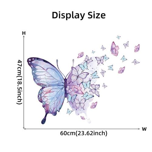 Butterfly Wall Sticker DIY Removable Self Adhesive Wall