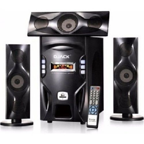 Djack 3.1Ch Bluetooth Home Theater System DJ-F3L + Free Surge Protector-Black