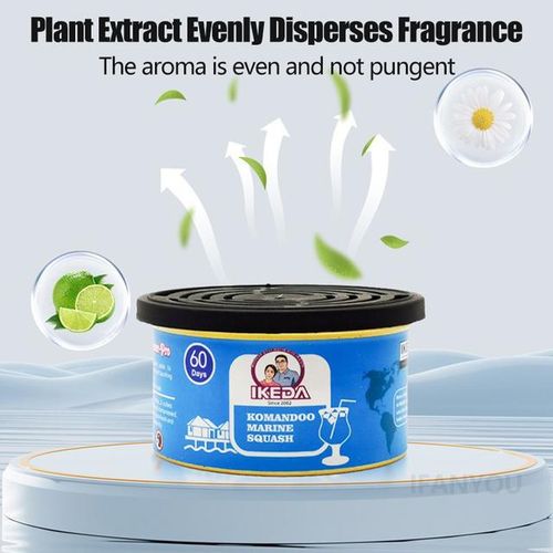 New Car Air Freshener Bubble Gum Scent Organic Cans Odor Eliminator Essential Long-Lasting,Strong Fragrance for Home Closet-Random-1pcs_black