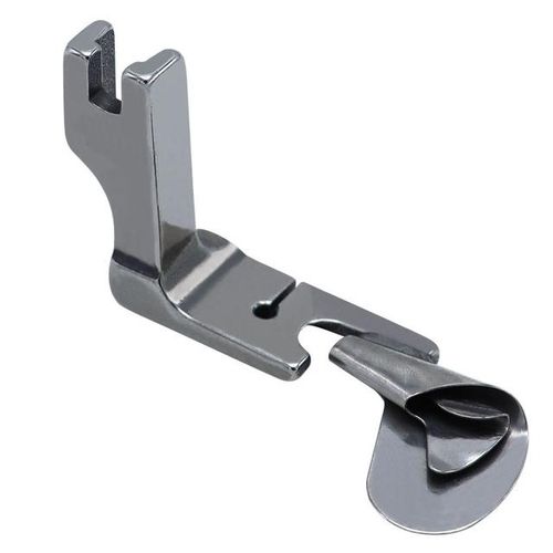 1 Pcs Industrial Sewing Machine Curved Hemming Foot Silk Chiffon Skirt Crimping Presser Foot Hem Pull Presser Foot