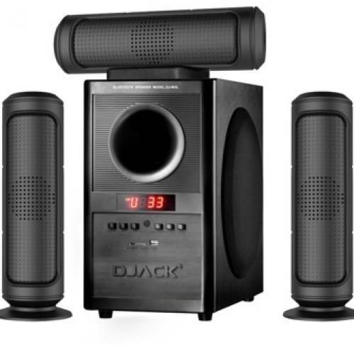 Djack Bluetooth, FM, SD Card, USB Home Theatre - Black