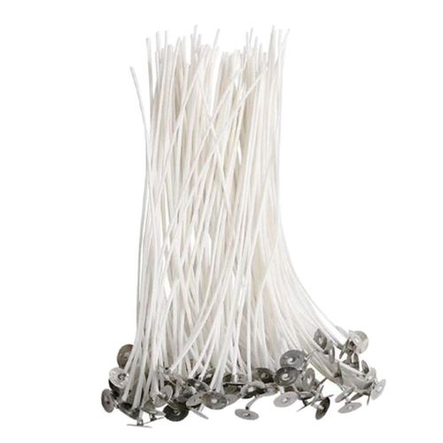 100Pcs Cotton Candle Wicks Sustainers Smokeless For DIY