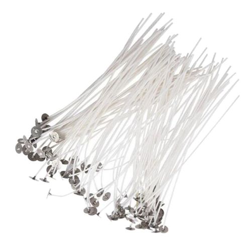 100Pcs Cotton Candle Wicks Sustainers Smokeless For DIY