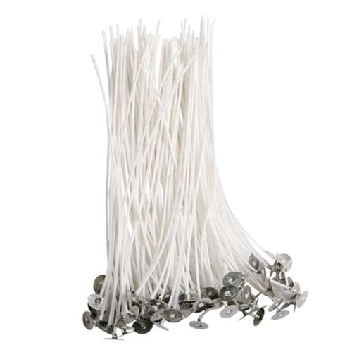 100Pcs Cotton Candle Wicks Sustainers Smokeless For DIY