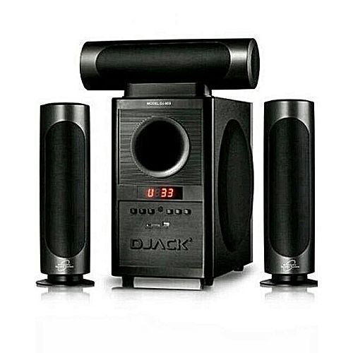 Djack Bluetooth Home Theatre Multimedia Speaker System with FM Radio.