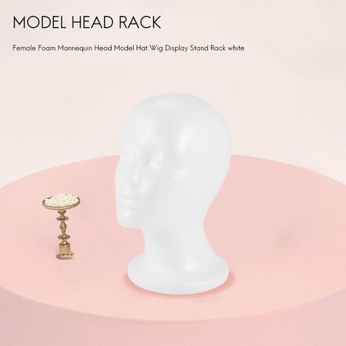 915 Generation Female Foam Mannequin Head Model Hat Wig Display Stand Rack