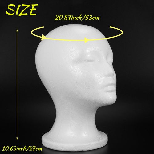 915 Generation Female Foam Mannequin Head Model Hat Wig Display Stand Rack