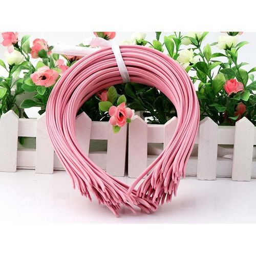 5pcs/lot 20 Colors Handmade Satin Covered Resin Hairbands For Women Girls Solid Hair Band Diy Headband Children Kids Hoop