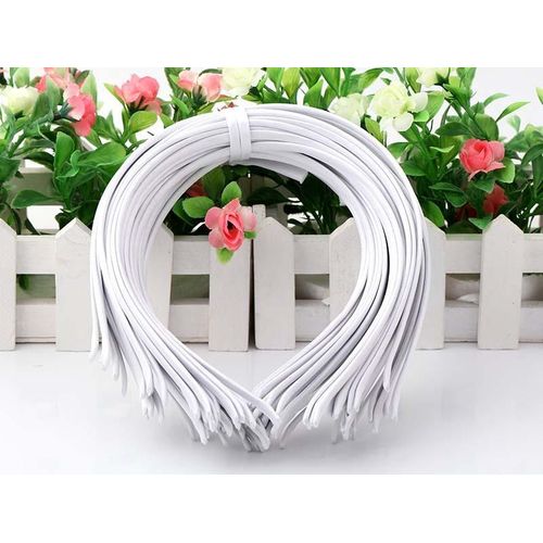 5pcs/lot 20 Colors Handmade Satin Covered Resin Hairbands For Women Girls Solid Hair Band Diy Headband Children Kids Hoop
