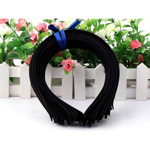 5pcs/lot 20 Colors Handmade Satin Covered Resin Hairbands For Women Girls Solid Hair Band Diy Headband Children Kids Hoop