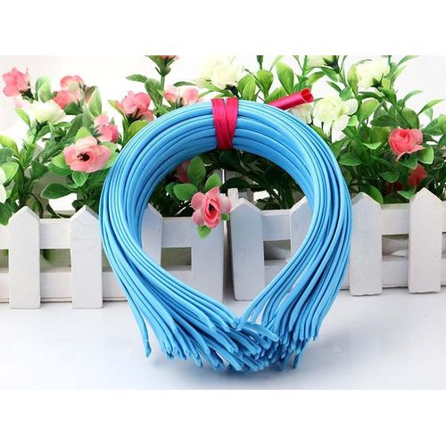 5pcs/lot 20 Colors Handmade Satin Covered Resin Hairbands For Women Girls Solid Hair Band Diy Headband Children Kids Hoop