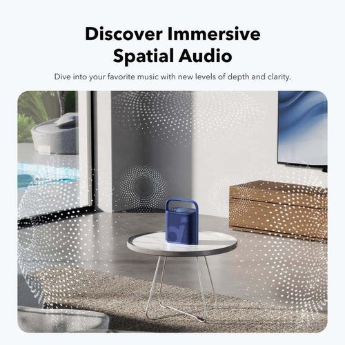 Anker Soundcore Motion X500 Surround Sound Bluetooth Speaker, Black Deluxe Orginal  - Black