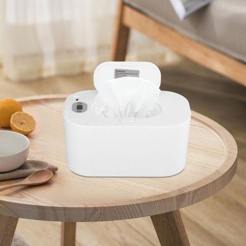 USB Baby Wet Wipe Warmer, Large Capacity White Thermostat