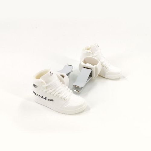 JDM Initial D tofu store car AJ1 shoes mold mini sneaker air freshener car decoration jdm style-Initial D_WHITE