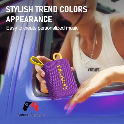 Genuine Orashare BS16 Portable Bluetooth Speaker 10W HiFi Stereo Super Bass Outdoor Wireless Speaker - Black