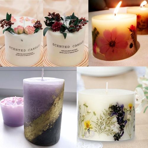 Hexagonal Cone Cylinder Candle Silicone Molds For Diy Handmade Epoxy Crystal Dried Flowers Show Crafts For Resin Mould