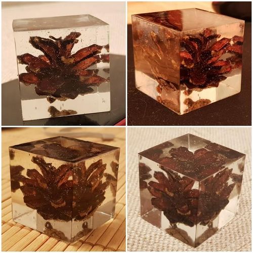 Hexagonal Cone Cylinder Candle Silicone Molds For Diy Handmade Epoxy Crystal Dried Flowers Show Crafts For Resin Mould