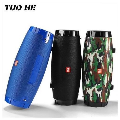 T&G Rechargeable Portable Outdoor Bluetooth Speaker _ Green, Black,Red