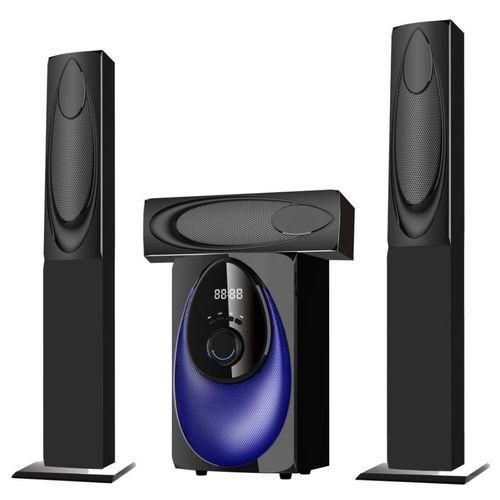 Global Star 3.1  Home Spwakr System With Remote Control-Black
