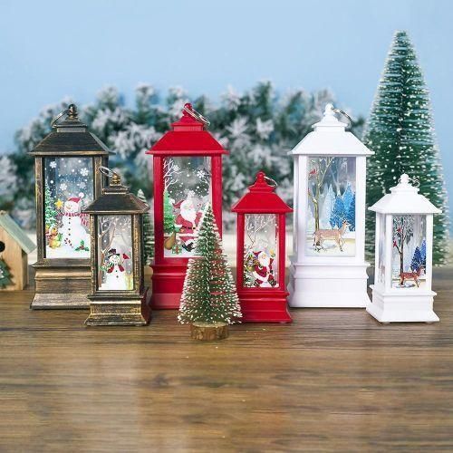Christmas Decoration Candlestick Pendant Lamp Gift Wind