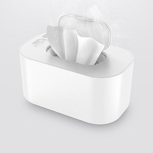 Wipe Warmer Dispenser  LED Display -Saving  Children White