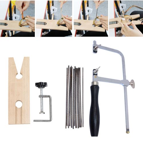 Jeweler'S Coping Set 144 Saws Blades Metal Cutting Watch Making
