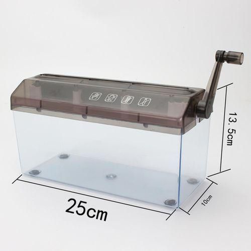 Mini A4 Paper Shredder Documents  Strip Cut Shredder Manual