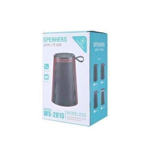 Wster Bluetooth Extra Bass Speaker - Multicolour