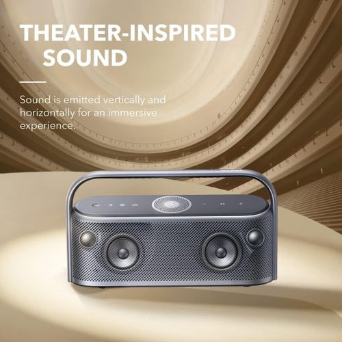 Anker Soundcore Motion X600 Portable Bluetooth Speaker with Wireless Hi-Res Spatial Audio - Black