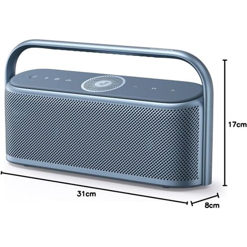 Anker Soundcore Motion X600 Portable Bluetooth Speaker with Wireless Hi-Res Spatial Audio - Black