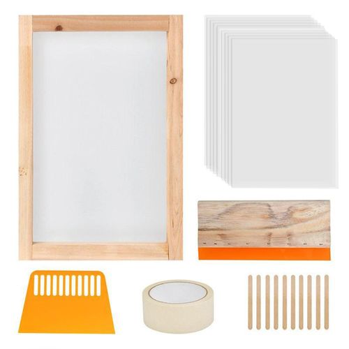 1  Printing Machine  DIY Printing Tools Silkscreen Mesh