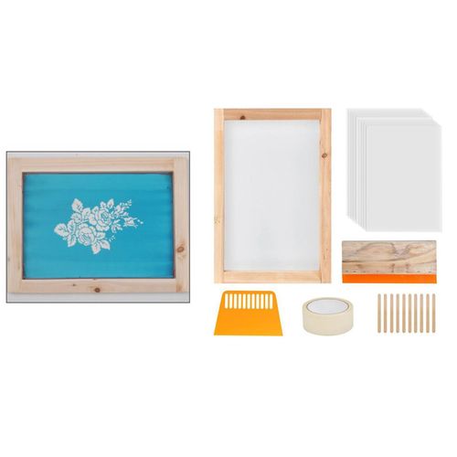 1  Printing Machine  DIY Printing Tools Silkscreen Mesh