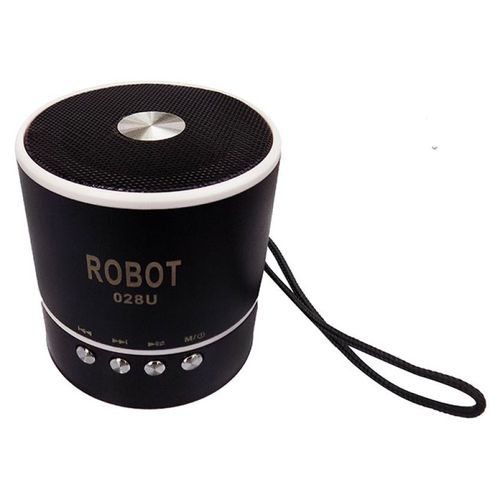 Robot 028U - Flash And Memory Card Speaker - Black