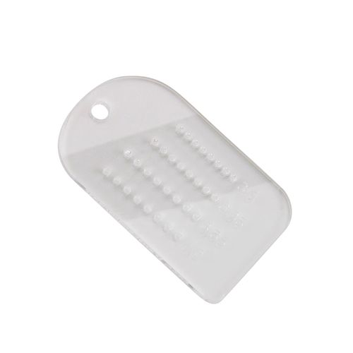 Leather Craft Punching Ruler DIY Leathercrafts Accessories