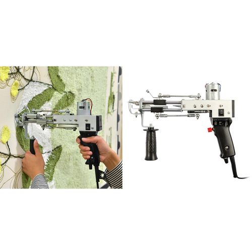 Electric Carpet Hand Tufting Gun  Weaving Flocking Machine Cut Pile