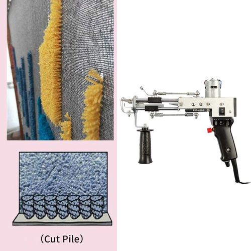 Electric Carpet Hand Tufting Gun  Weaving Flocking Machine Cut Pile