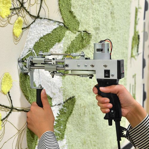 Electric Carpet Hand Tufting Gun  Weaving Flocking Machine Cut Pile