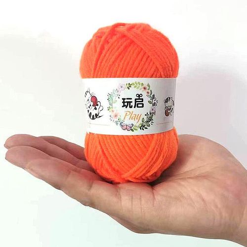 25g Baby Milk Cotton Yarn For Hand Knitting Crochet Yarn Diy Line To Knit Soft Thread Diy Amigurumi Sweater Doll