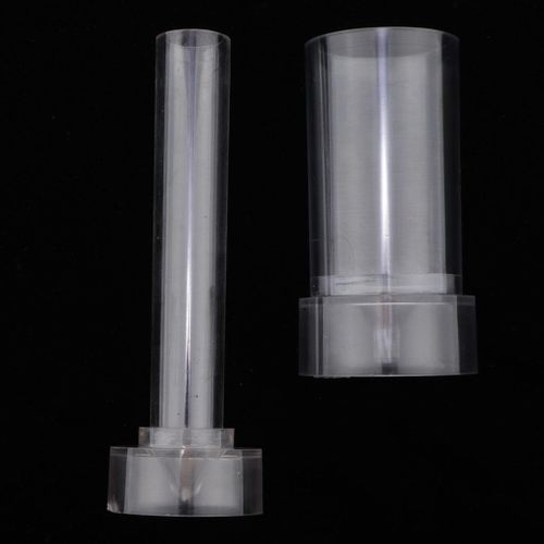 2Pcs Plastic Pillar Candle Making Mold Soap Mould Tools for DIY