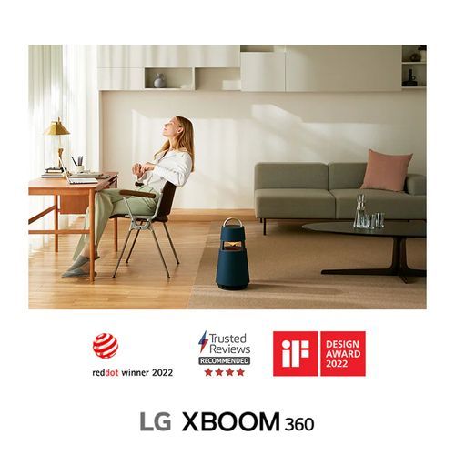 LG XBOOM 360˚ Sound Portable Wireless Bluetooth Speaker - Black
