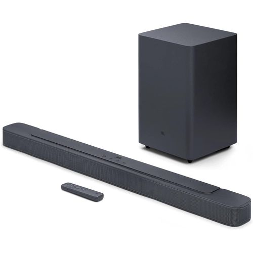 Jbl Bar 2.1 Deep Bass (MK2) Channel Soundbar with Wireless Subwoofer, 300W Total Power, Immersive Surround Sound, Built-In Dolby, Bluetooth Stream, HDMI/Optical Connect - Black