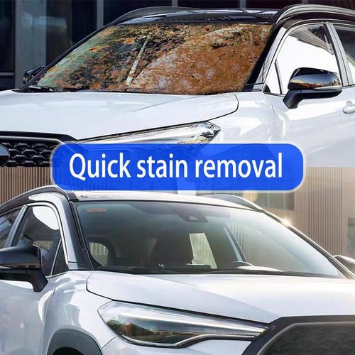 50Pcs New Solid Windshield Glass Cleaner Windscreen Wiper Effervescent Tablets Glass Toilet Bowl Quick Cleaning Auto Parts-10Pcs_Gold