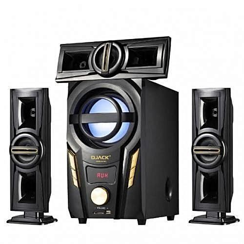 Djack Powerful Bluetooth Home Theatre System - Black