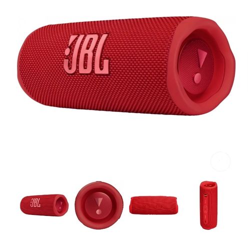 Jbl Flip 6 Waterproof Portable Wireless Bluetooth Speaker - Red