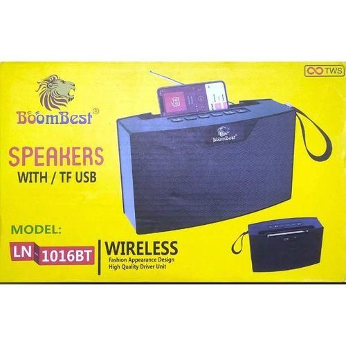 BoomBest Wireless Portable Speaker With Clear Sound And Base-Black