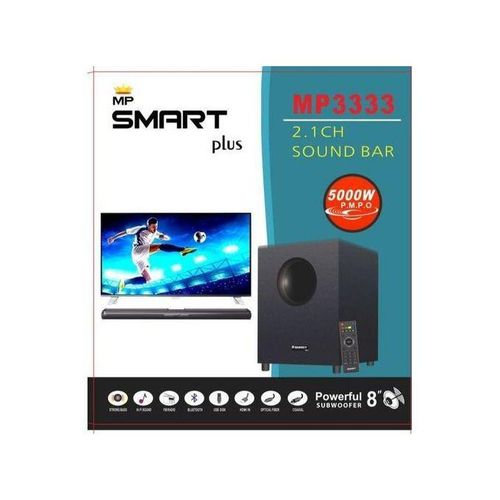 Smart Plus 2.1 Inch Sound Bar - Black